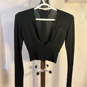 aritzia wilfred plunge top